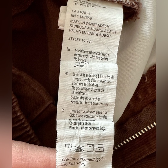 Refuge Dark Chocolate Cargo Pants - Picture 6 of 10